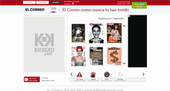 Desktop Screenshot of kioskoymas.elcorreo.com