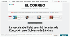 Desktop Screenshot of elcorreo.com